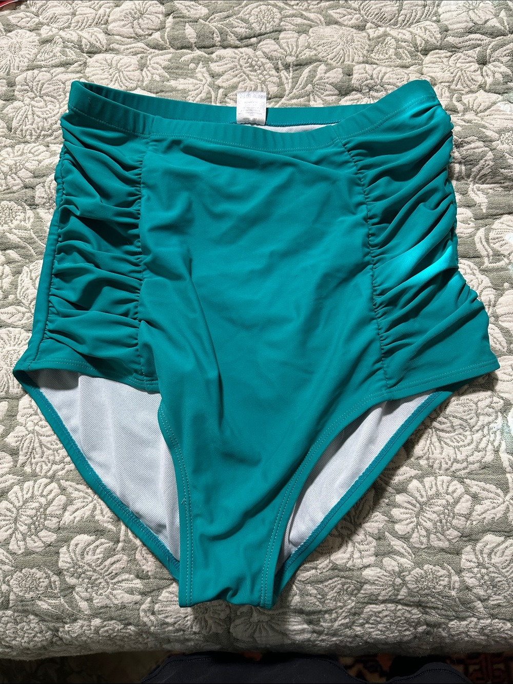 Coral reef swim medium ultra high waisted bottoms